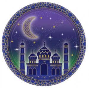 Amscan Eid Paper Plates 18cm (12)_541962