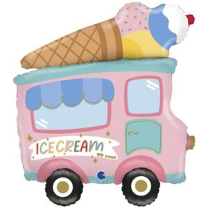 G72185-P-500__88039 Grabo 38 inch Ice Cream Truck Foil Balloon