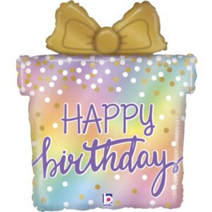Grabo 27 inch Opal Birthday Present Foil Balloon_35959RH-P-no-star-500__12110