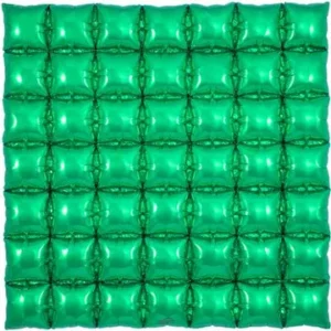 Oaktree 36inch Green 7x7 Waffle Foil Balloon_609297-Oaktree-36inch-Waffle-Green-7x7