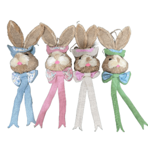 Premium Easter 55cm Bunny Heads (4 Asstd)