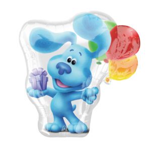 Amscan 25 inch Blue's Clues Super Shape Foil Balloon b