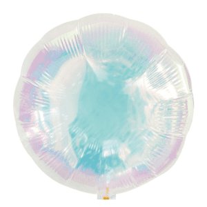 19 inch Iridescent Round Shape Foil Balloon b