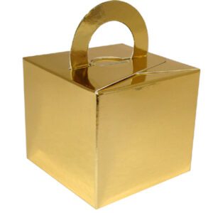 Gold Cardboard Square Box Weights_220919