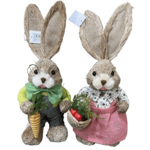 MS-180 Premium Easter 45cm Standing Rabbit Grandparents