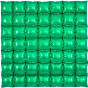 Oaktree 36inch Green 7x7 Waffle Foil Balloon_609297-Oaktree-36inch-Waffle-Green-7x7