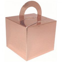 Rose Gold Cardboard Square Box Weights (10_220742