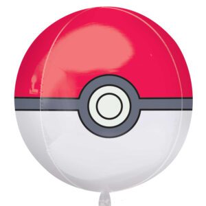 Amscan 16 inch Pokémon Poké Ball Orbz Foil Balloon_51024-2946401-1-3-1500+