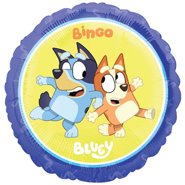 Amscan 18 inch Bluey & Bingo Foil Balloon_4302401