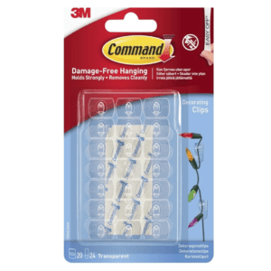 Command Clear Damage Free Hanging Hooks 20pk