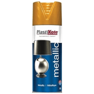 PlastiKote Metallic Gold Spray Paint 400ml