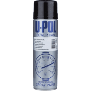 Upol Gloss Black Spray Paint 500ml