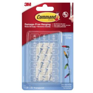 Command Clear Damage Free Hanging Hooks 20pk