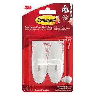 Command Damage Free Hanging Hooks 1.3KG