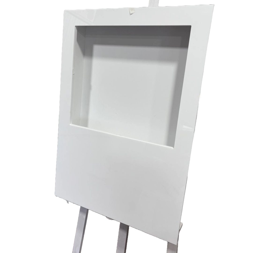 Flower Box White Acrylic2