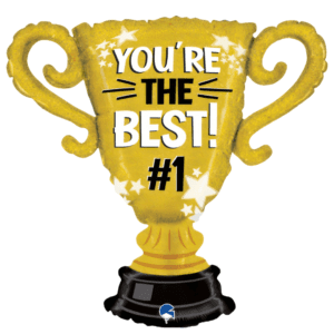 Grabo 33 inch You're The Best Trophy Foil Balloon_g72051gh-cup-youre-the-best-c