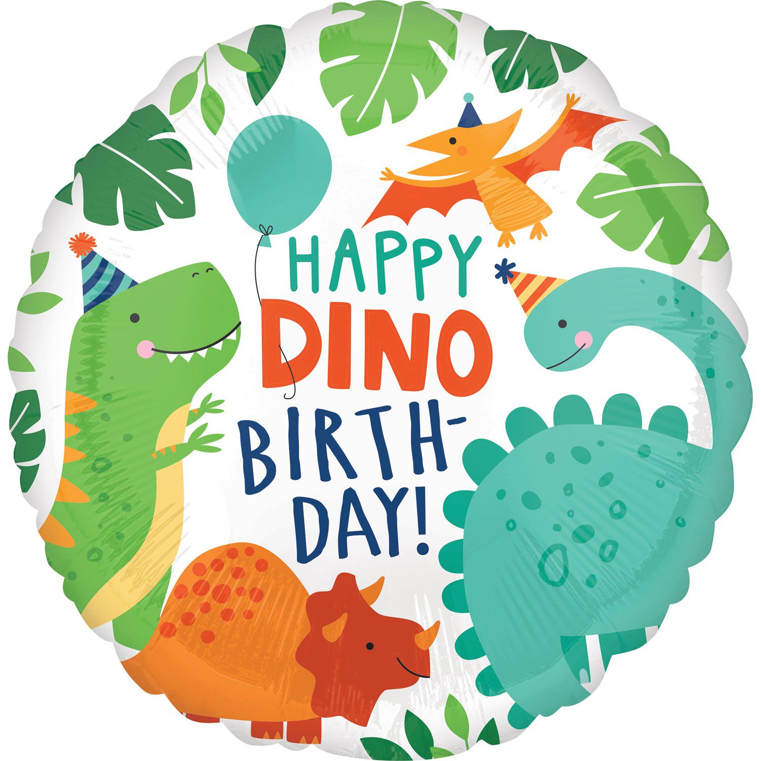 Amscan 18 inch Dino Mite Party Foil Balloon_62455-4066701-1-3-1500+