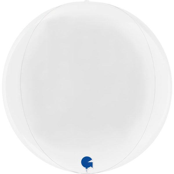 Grabo 18 inch White Foil Balloon_74118wh-globe-15inc-white-4d-pos-1-b
