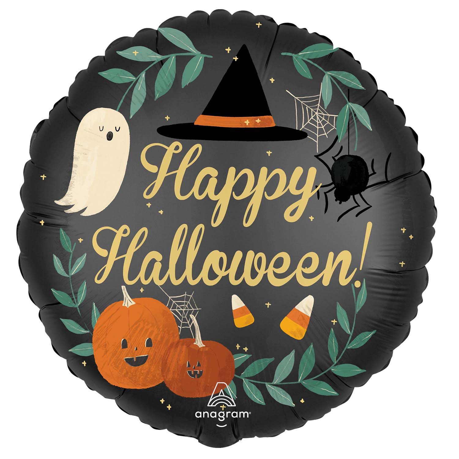 Amscan 18 inch Halloween Nighttime Frights Satin Foil Balloon_74414-4483001-1-3-1500+