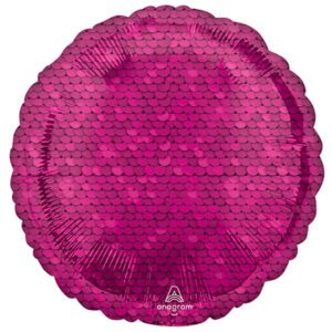 Amscan 18 inch Sequins Pink Foil Balloon_4219801-500__04746