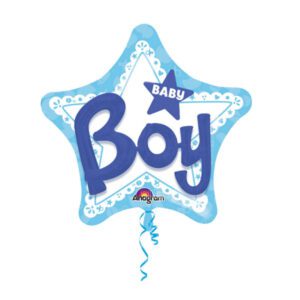 Amscan 32 inch Multi Baby Boy Foil Balloon_182613-3092201-2-3-600