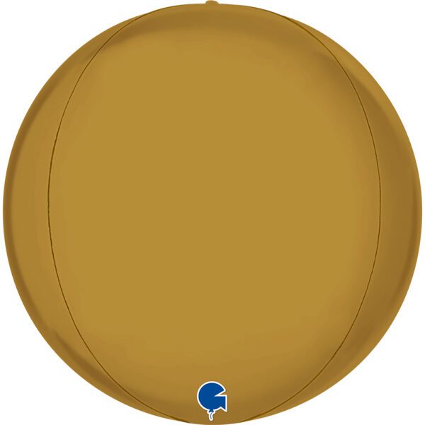 Buy Grabo 11 inch Globe Satin Gold Foil Balloon (Packaged) | Balloons4u
