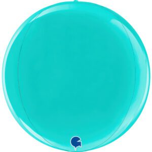 Grabo 11 inch Globe Tiffany Blue Foil Balloon_7411117ti-globe-11inc-tiffany-4d-pos-1-b.jpg