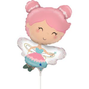 Grabo 14 inch Magical Fairy Mini Foil Balloon (Air Filled) _g72148-fairy-mini-b