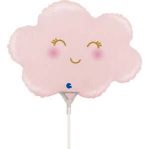 Grabo 14 inch Pastel Pink Cloud Foil Balloon (Air Filled)_g72156-cloud-satin-pastel-pink-mini-b