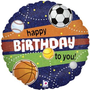 Grabo 18 inch Birthday Sports Foil Balloon_36979H-P-500__07741