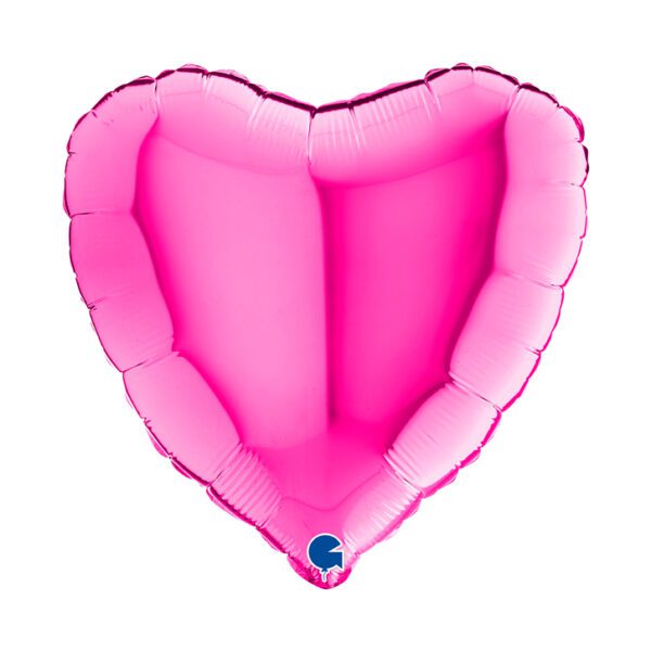 Buy Grabo 18 inch Magenta Heart Foil Balloon | Balloons4u