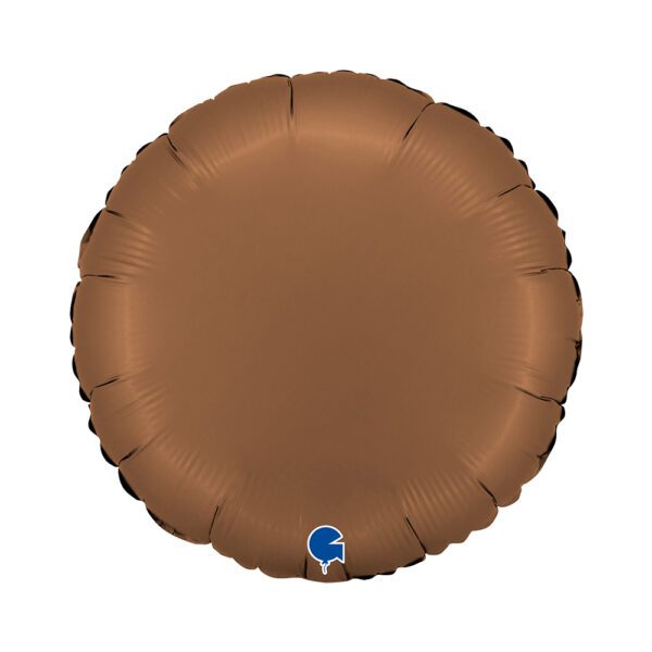 Buy Grabo 18 inch Round Satin Chocolate Foil Balloon | Balloons4u