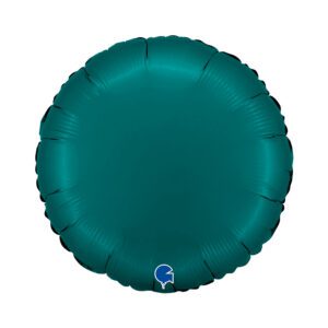 Grabo 18 inch Round Satin Emerald Green Foil Balloon_181000segr-round-18inc-satin-emerald-green-b