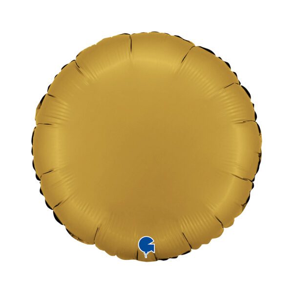 Buy Grabo 18 inch Round Satin Gold Foil Balloon | Balloons4u