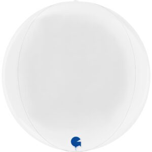 Grabo 18 inch White Foil Balloon_74118wh-globe-15inc-white-4d-pos-1-b
