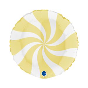 Grabo 18 inch White & Matte Yellow Swirly Foil Balloon _g018m04why-round-18inc-swirly-white-matte-yellow-b.jpg
