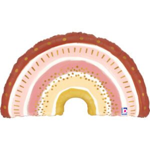 Grabo 36 inch Boho Rainbow Foil Balloon_25166-boho-rainbow-b