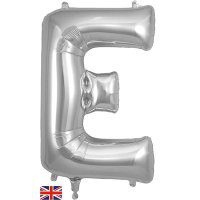 Oaktree 34 inch Letter E Silver Foil Balloon_604841-silver-e-letterjpg.image.200x200