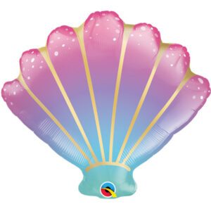 Qualatex 21 inch Ombre Sea Shell Foil Balloon_27246-500__96732