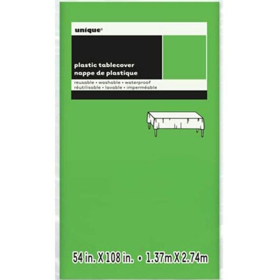 Unique 1.37M x 2.74M Plastic Lime Green Tablecover_wholesale-lime-green-tablecoverjpg.image.550x550
