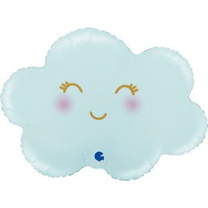 Grabo 24 inch Cloud Satin Pastel Blue Mini Foil Balloon_g72119-cloud-satin-pastel-blue-b