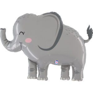 Grabo 44 inch Jungle Elephant Foil Balloon_25207-jungle-elephant-b
