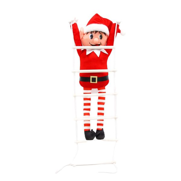 elf on ladder