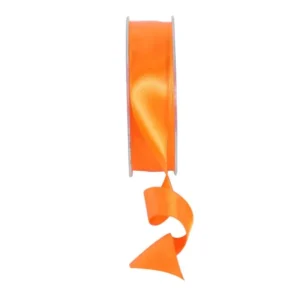 APAC Orange 25mm x 20m Satin Ribbon.webp