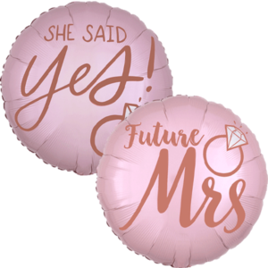 Amscan 18 inch Blush Wedding Foil Balloon_3971401-BOTH-500__86041.webp