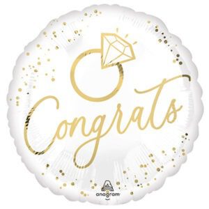 Amscan 18 inch Congrats White & Gold Foil Balloon_4570101-500__73135.jpg