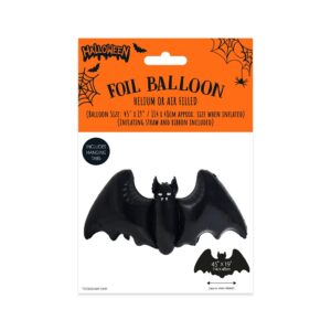 Eurowrap 45 inch Big Black Bat Foil Balloon_32091-BLC_fac.jpg