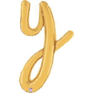 Grabo 24 inch Letter y Script Gold Foil Balloon_34725g-letter-y-script-gold-b.jpg