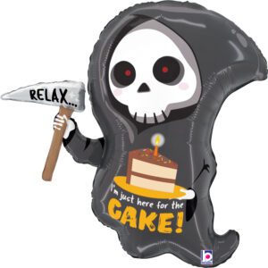 Grabo 25 inch Grim Reaper Birthday Cake Foil Balloon_25372-grim-reaper-birthday-cake-b.jpg