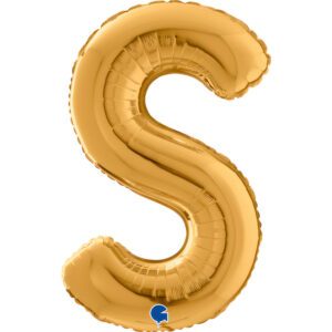Grabo 26 inch Letter S Gold Foil Balloon_26382g-letter-s-gold-26inc-b.jpg